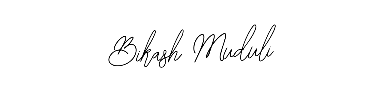 Create a beautiful signature design for name Bikash Muduli. With this signature (Bearetta-2O07w) fonts, you can make a handwritten signature for free. Bikash Muduli signature style 12 images and pictures png