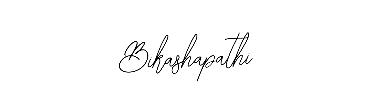 You should practise on your own different ways (Bearetta-2O07w) to write your name (Bikashapathi) in signature. don't let someone else do it for you. Bikashapathi signature style 12 images and pictures png