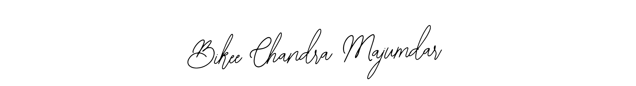 How to make Bikee Chandra Majumdar name signature. Use Bearetta-2O07w style for creating short signs online. This is the latest handwritten sign. Bikee Chandra Majumdar signature style 12 images and pictures png