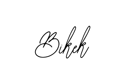 Use a signature maker to create a handwritten signature online. With this signature software, you can design (Bearetta-2O07w) your own signature for name Bikek. Bikek signature style 12 images and pictures png