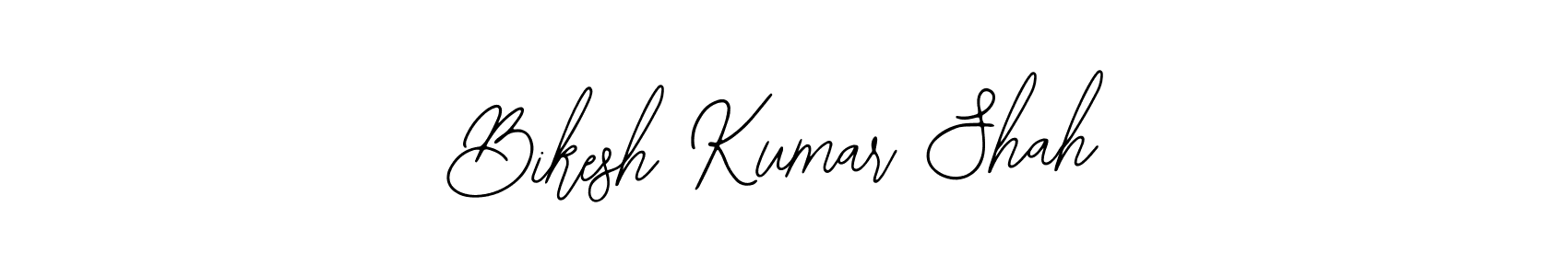 Also You can easily find your signature by using the search form. We will create Bikesh Kumar Shah name handwritten signature images for you free of cost using Bearetta-2O07w sign style. Bikesh Kumar Shah signature style 12 images and pictures png