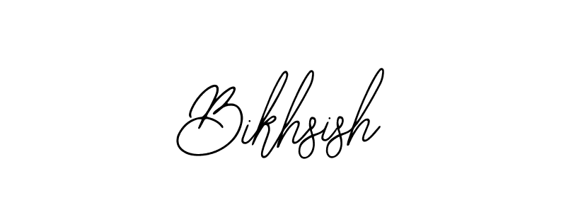 Make a beautiful signature design for name Bikhsish. Use this online signature maker to create a handwritten signature for free. Bikhsish signature style 12 images and pictures png