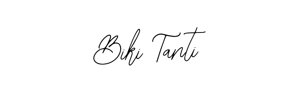 Make a beautiful signature design for name Biki Tanti. Use this online signature maker to create a handwritten signature for free. Biki Tanti signature style 12 images and pictures png