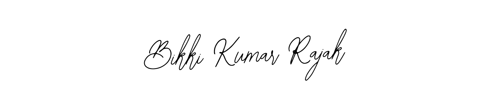 You can use this online signature creator to create a handwritten signature for the name Bikki Kumar Rajak. This is the best online autograph maker. Bikki Kumar Rajak signature style 12 images and pictures png