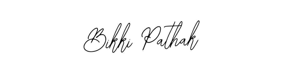 Also we have Bikki Pathak name is the best signature style. Create professional handwritten signature collection using Bearetta-2O07w autograph style. Bikki Pathak signature style 12 images and pictures png