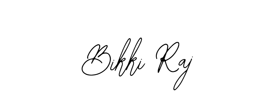 The best way (Bearetta-2O07w) to make a short signature is to pick only two or three words in your name. The name Bikki Raj include a total of six letters. For converting this name. Bikki Raj signature style 12 images and pictures png