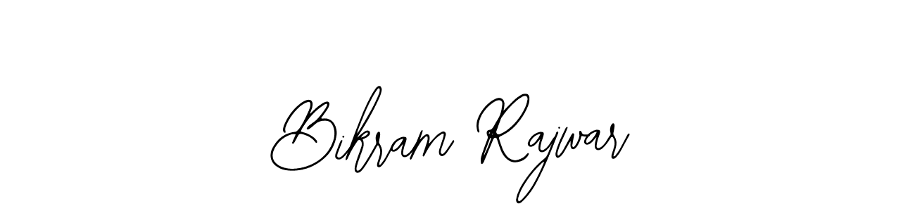 How to make Bikram Rajwar name signature. Use Bearetta-2O07w style for creating short signs online. This is the latest handwritten sign. Bikram Rajwar signature style 12 images and pictures png