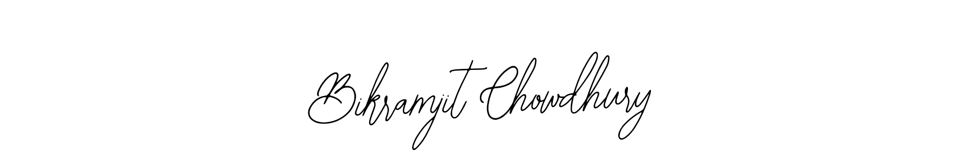 How to make Bikramjit Chowdhury signature? Bearetta-2O07w is a professional autograph style. Create handwritten signature for Bikramjit Chowdhury name. Bikramjit Chowdhury signature style 12 images and pictures png