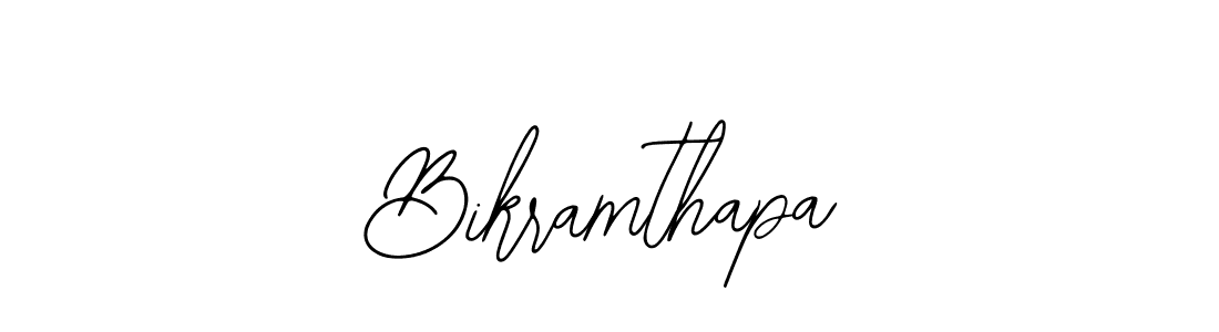 Also You can easily find your signature by using the search form. We will create Bikramthapa name handwritten signature images for you free of cost using Bearetta-2O07w sign style. Bikramthapa signature style 12 images and pictures png