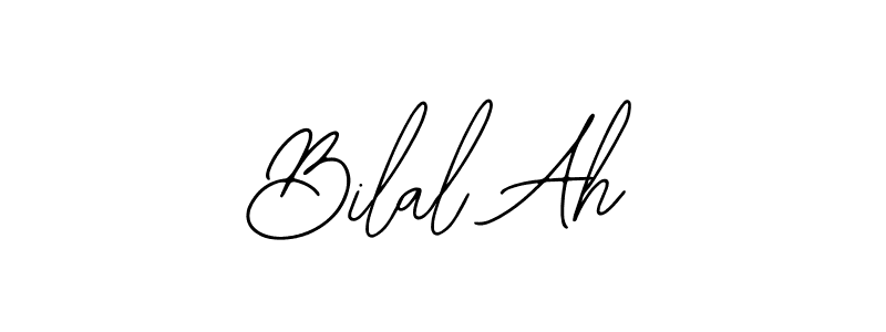 Also You can easily find your signature by using the search form. We will create Bilal Ah name handwritten signature images for you free of cost using Bearetta-2O07w sign style. Bilal Ah signature style 12 images and pictures png