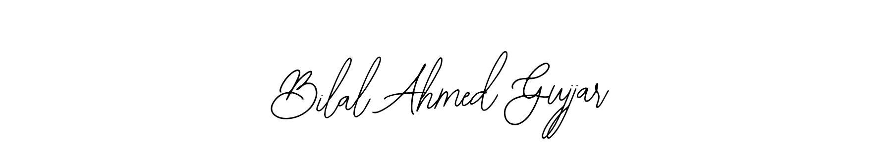 Create a beautiful signature design for name Bilal Ahmed Gujjar. With this signature (Bearetta-2O07w) fonts, you can make a handwritten signature for free. Bilal Ahmed Gujjar signature style 12 images and pictures png