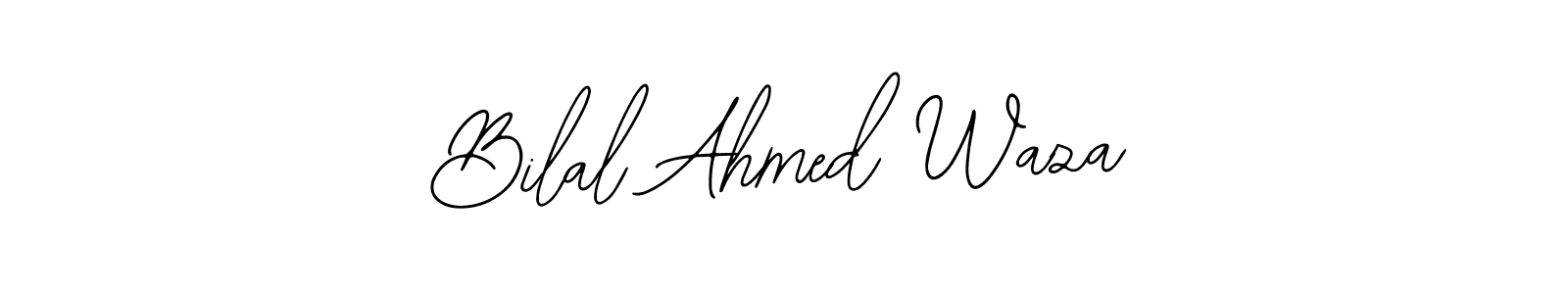 Also You can easily find your signature by using the search form. We will create Bilal Ahmed Waza name handwritten signature images for you free of cost using Bearetta-2O07w sign style. Bilal Ahmed Waza signature style 12 images and pictures png