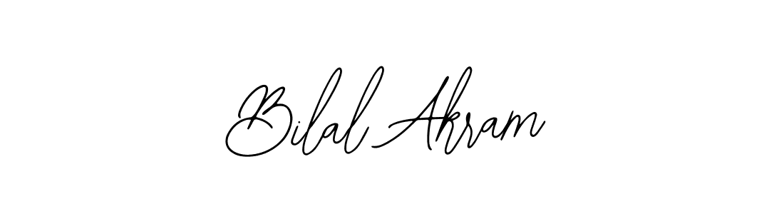 Also You can easily find your signature by using the search form. We will create Bilal Akram name handwritten signature images for you free of cost using Bearetta-2O07w sign style. Bilal Akram signature style 12 images and pictures png