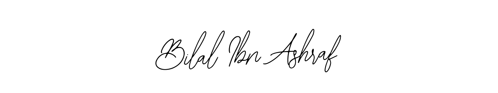 It looks lik you need a new signature style for name Bilal Ibn Ashraf. Design unique handwritten (Bearetta-2O07w) signature with our free signature maker in just a few clicks. Bilal Ibn Ashraf signature style 12 images and pictures png