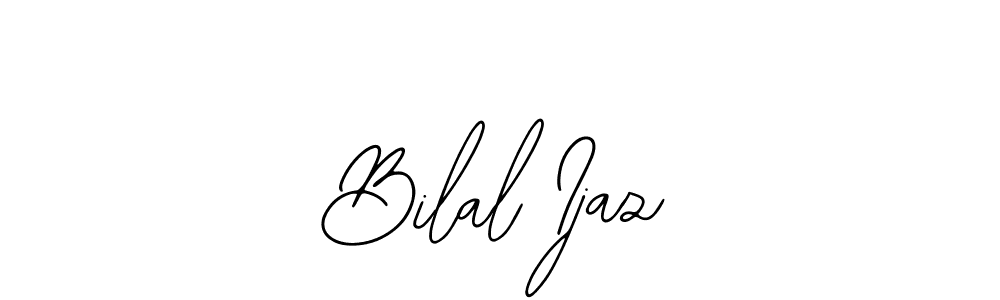 Bearetta-2O07w is a professional signature style that is perfect for those who want to add a touch of class to their signature. It is also a great choice for those who want to make their signature more unique. Get Bilal Ijaz name to fancy signature for free. Bilal Ijaz signature style 12 images and pictures png