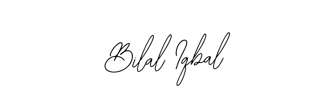 How to make Bilal Iqbal name signature. Use Bearetta-2O07w style for creating short signs online. This is the latest handwritten sign. Bilal Iqbal signature style 12 images and pictures png