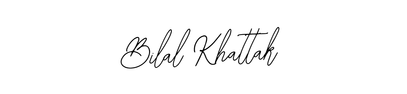 Design your own signature with our free online signature maker. With this signature software, you can create a handwritten (Bearetta-2O07w) signature for name Bilal Khattak. Bilal Khattak signature style 12 images and pictures png