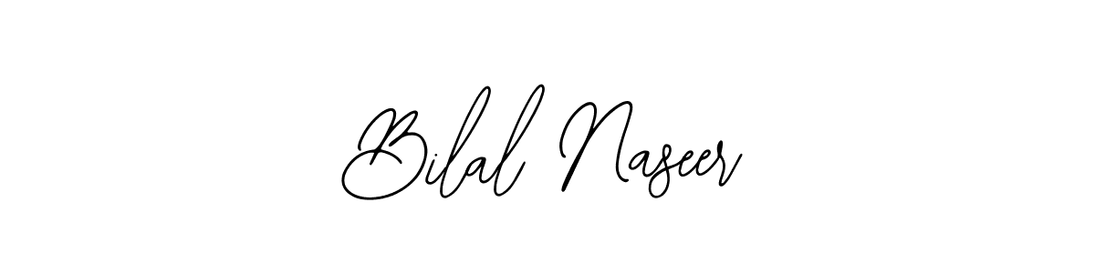 You should practise on your own different ways (Bearetta-2O07w) to write your name (Bilal Naseer) in signature. don't let someone else do it for you. Bilal Naseer signature style 12 images and pictures png