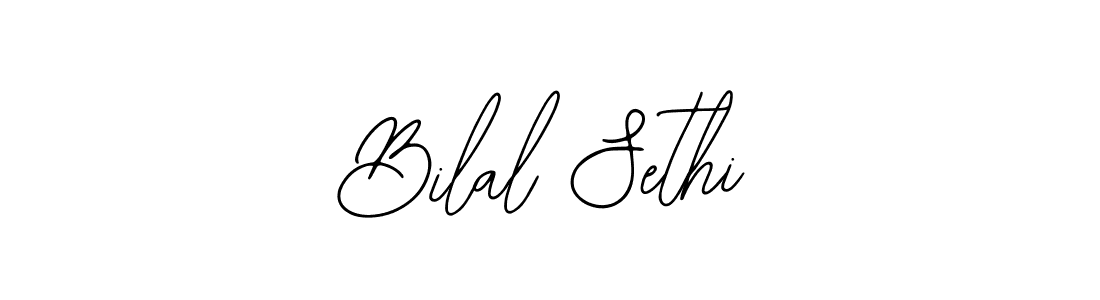 How to make Bilal Sethi signature? Bearetta-2O07w is a professional autograph style. Create handwritten signature for Bilal Sethi name. Bilal Sethi signature style 12 images and pictures png