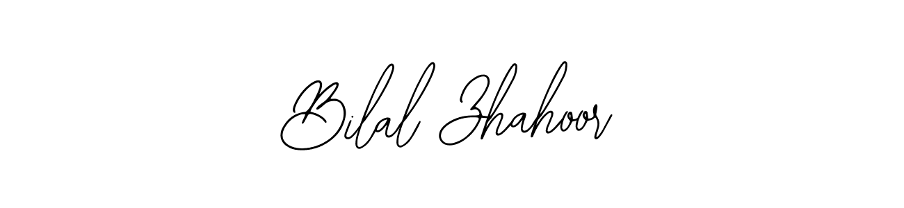 Bilal Zhahoor stylish signature style. Best Handwritten Sign (Bearetta-2O07w) for my name. Handwritten Signature Collection Ideas for my name Bilal Zhahoor. Bilal Zhahoor signature style 12 images and pictures png