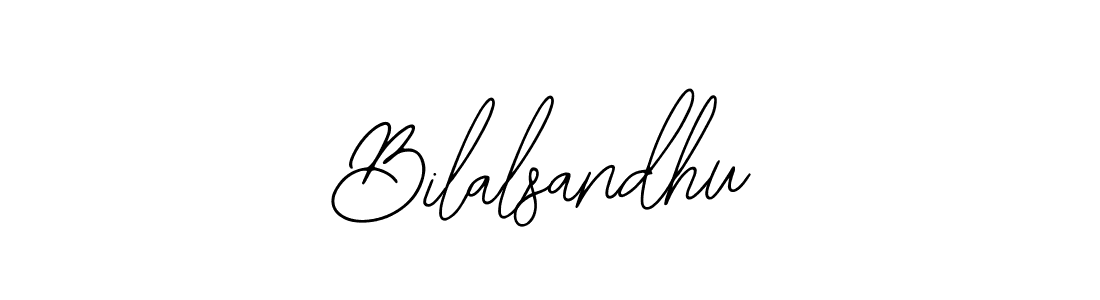 How to make Bilalsandhu signature? Bearetta-2O07w is a professional autograph style. Create handwritten signature for Bilalsandhu name. Bilalsandhu signature style 12 images and pictures png