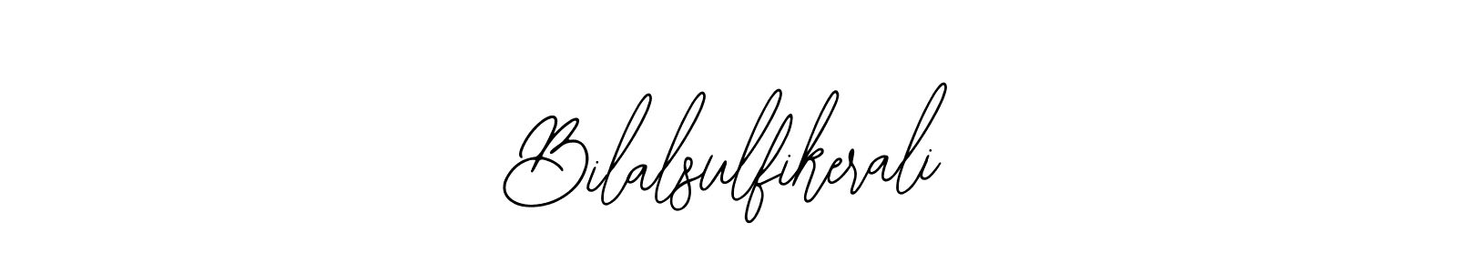 You should practise on your own different ways (Bearetta-2O07w) to write your name (Bilalsulfikerali) in signature. don't let someone else do it for you. Bilalsulfikerali signature style 12 images and pictures png