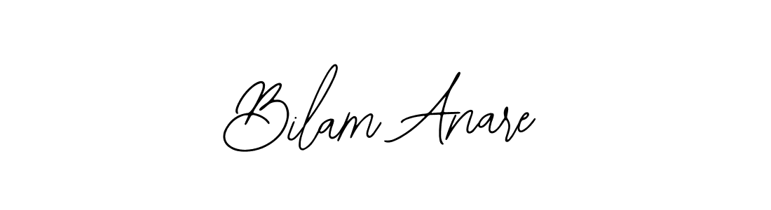 Design your own signature with our free online signature maker. With this signature software, you can create a handwritten (Bearetta-2O07w) signature for name Bilam Anare. Bilam Anare signature style 12 images and pictures png