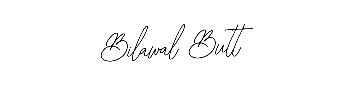 How to make Bilawal Butt name signature. Use Bearetta-2O07w style for creating short signs online. This is the latest handwritten sign. Bilawal Butt signature style 12 images and pictures png