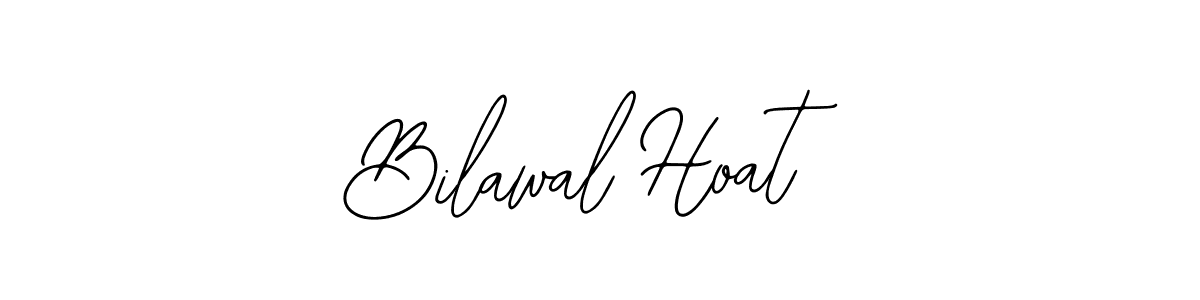 How to make Bilawal Hoat name signature. Use Bearetta-2O07w style for creating short signs online. This is the latest handwritten sign. Bilawal Hoat signature style 12 images and pictures png