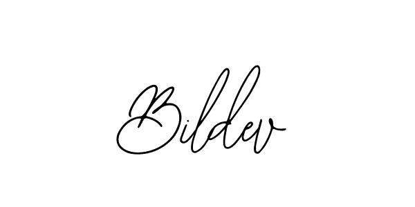 You should practise on your own different ways (Bearetta-2O07w) to write your name (Bildev) in signature. don't let someone else do it for you. Bildev signature style 12 images and pictures png