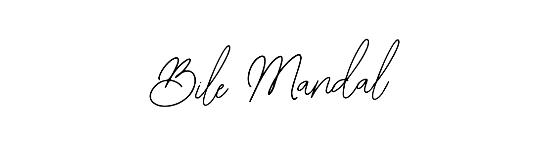 Bile Mandal stylish signature style. Best Handwritten Sign (Bearetta-2O07w) for my name. Handwritten Signature Collection Ideas for my name Bile Mandal. Bile Mandal signature style 12 images and pictures png