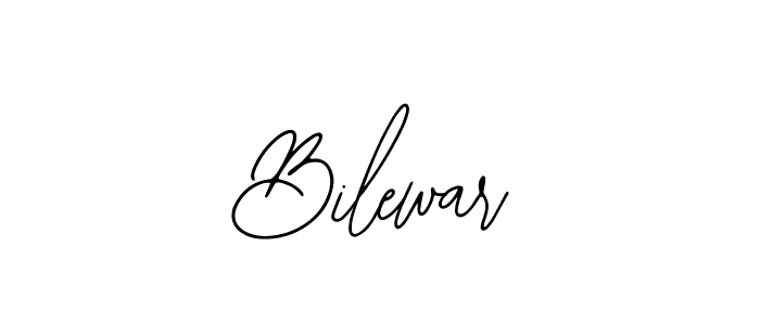 Use a signature maker to create a handwritten signature online. With this signature software, you can design (Bearetta-2O07w) your own signature for name Bilewar. Bilewar signature style 12 images and pictures png