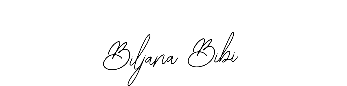 Design your own signature with our free online signature maker. With this signature software, you can create a handwritten (Bearetta-2O07w) signature for name Biljana Bibi. Biljana Bibi signature style 12 images and pictures png