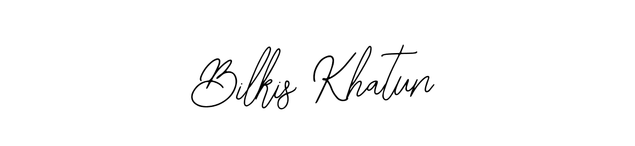 You should practise on your own different ways (Bearetta-2O07w) to write your name (Bilkis Khatun) in signature. don't let someone else do it for you. Bilkis Khatun signature style 12 images and pictures png