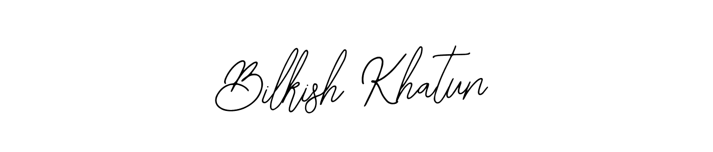 Also You can easily find your signature by using the search form. We will create Bilkish Khatun name handwritten signature images for you free of cost using Bearetta-2O07w sign style. Bilkish Khatun signature style 12 images and pictures png