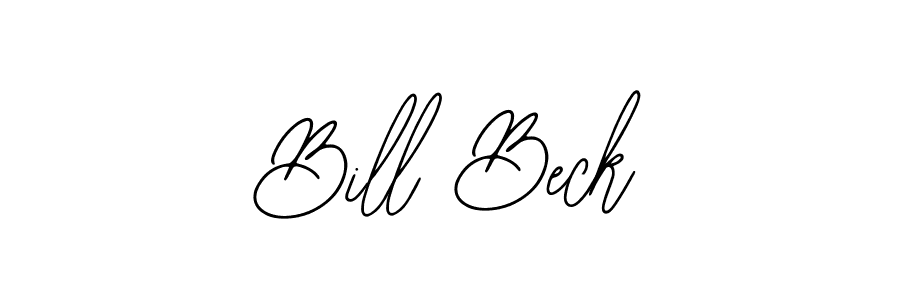 Also we have Bill Beck name is the best signature style. Create professional handwritten signature collection using Bearetta-2O07w autograph style. Bill Beck signature style 12 images and pictures png