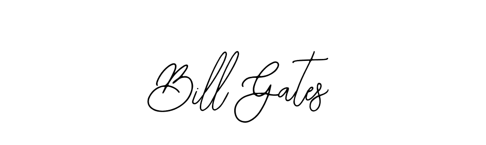 Use a signature maker to create a handwritten signature online. With this signature software, you can design (Bearetta-2O07w) your own signature for name Bill Gates. Bill Gates signature style 12 images and pictures png