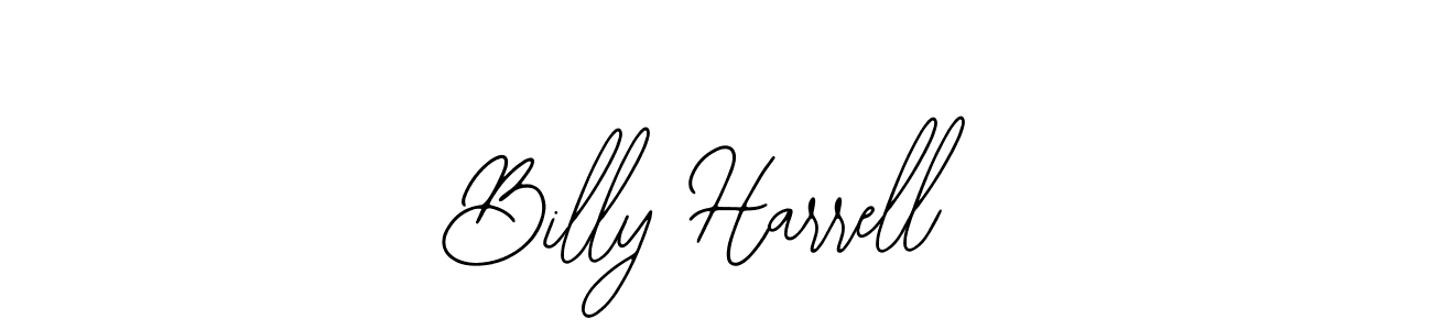 Billy Harrell stylish signature style. Best Handwritten Sign (Bearetta-2O07w) for my name. Handwritten Signature Collection Ideas for my name Billy Harrell. Billy Harrell signature style 12 images and pictures png