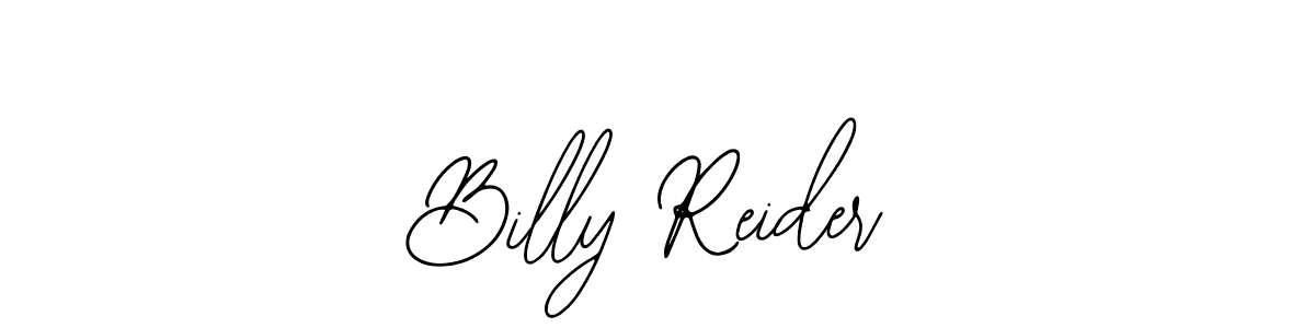 Similarly Bearetta-2O07w is the best handwritten signature design. Signature creator online .You can use it as an online autograph creator for name Billy Reider. Billy Reider signature style 12 images and pictures png