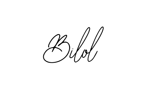 How to Draw Bilol signature style? Bearetta-2O07w is a latest design signature styles for name Bilol. Bilol signature style 12 images and pictures png