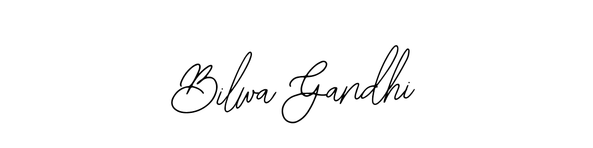 How to make Bilwa Gandhi signature? Bearetta-2O07w is a professional autograph style. Create handwritten signature for Bilwa Gandhi name. Bilwa Gandhi signature style 12 images and pictures png