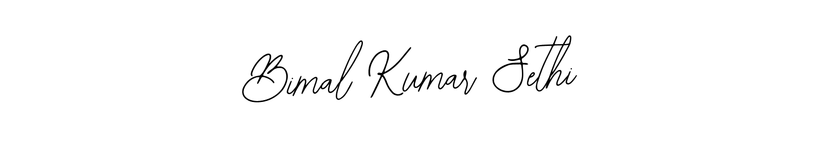 Create a beautiful signature design for name Bimal Kumar Sethi. With this signature (Bearetta-2O07w) fonts, you can make a handwritten signature for free. Bimal Kumar Sethi signature style 12 images and pictures png