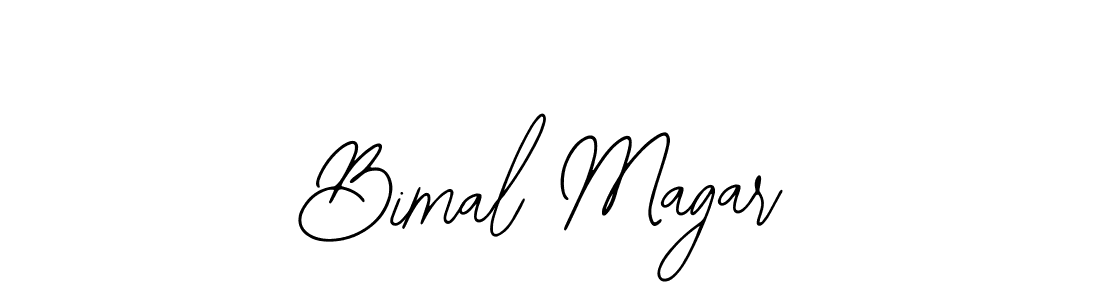 Create a beautiful signature design for name Bimal Magar. With this signature (Bearetta-2O07w) fonts, you can make a handwritten signature for free. Bimal Magar signature style 12 images and pictures png