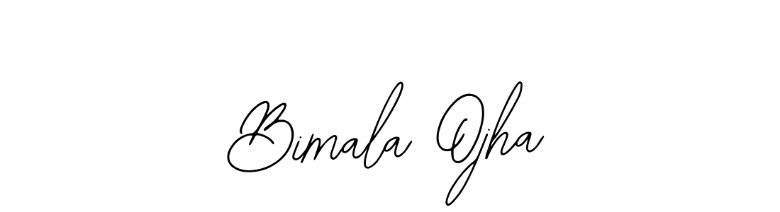 Design your own signature with our free online signature maker. With this signature software, you can create a handwritten (Bearetta-2O07w) signature for name Bimala Ojha. Bimala Ojha signature style 12 images and pictures png