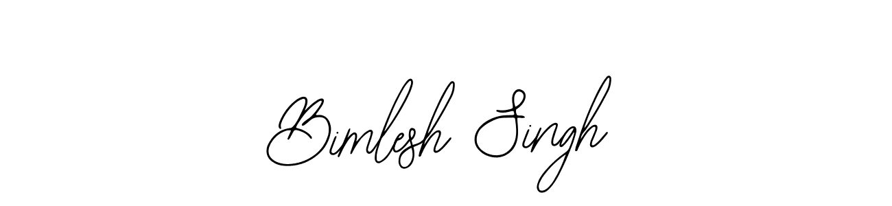 Bimlesh Singh stylish signature style. Best Handwritten Sign (Bearetta-2O07w) for my name. Handwritten Signature Collection Ideas for my name Bimlesh Singh. Bimlesh Singh signature style 12 images and pictures png