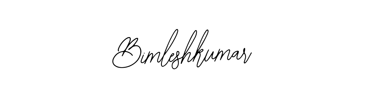 Make a beautiful signature design for name Bimleshkumar. Use this online signature maker to create a handwritten signature for free. Bimleshkumar signature style 12 images and pictures png