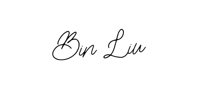 It looks lik you need a new signature style for name Bin Liu. Design unique handwritten (Bearetta-2O07w) signature with our free signature maker in just a few clicks. Bin Liu signature style 12 images and pictures png