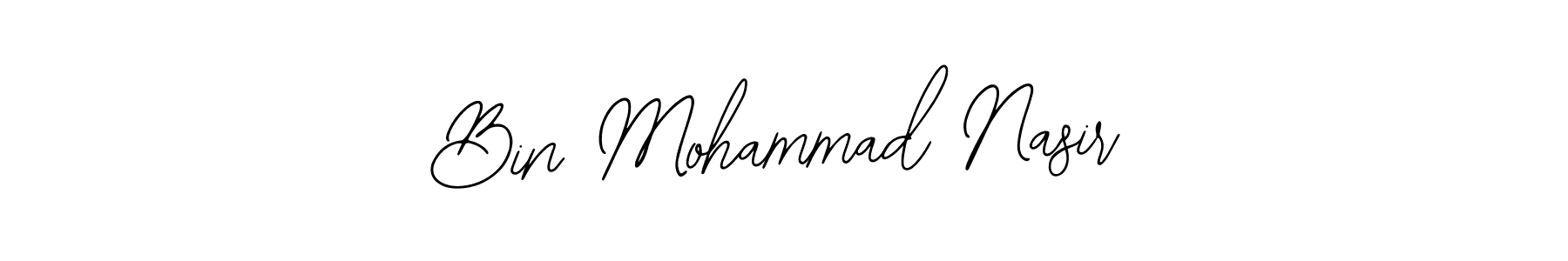 Check out images of Autograph of Bin Mohammad Nasir name. Actor Bin Mohammad Nasir Signature Style. Bearetta-2O07w is a professional sign style online. Bin Mohammad Nasir signature style 12 images and pictures png