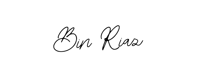 The best way (Bearetta-2O07w) to make a short signature is to pick only two or three words in your name. The name Bin Riaz include a total of six letters. For converting this name. Bin Riaz signature style 12 images and pictures png