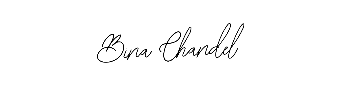 You can use this online signature creator to create a handwritten signature for the name Bina Chandel. This is the best online autograph maker. Bina Chandel signature style 12 images and pictures png